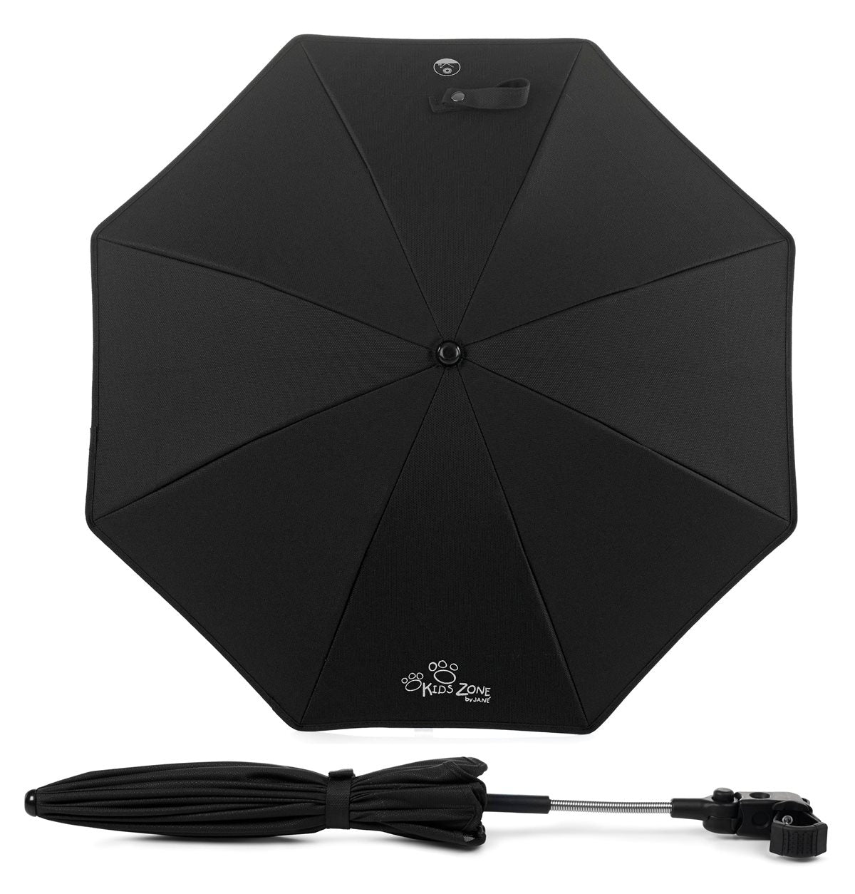 Anti‑UV Sun Parasol with Universal Flex Clamp to fit Strollers, Prams & Pushchairs