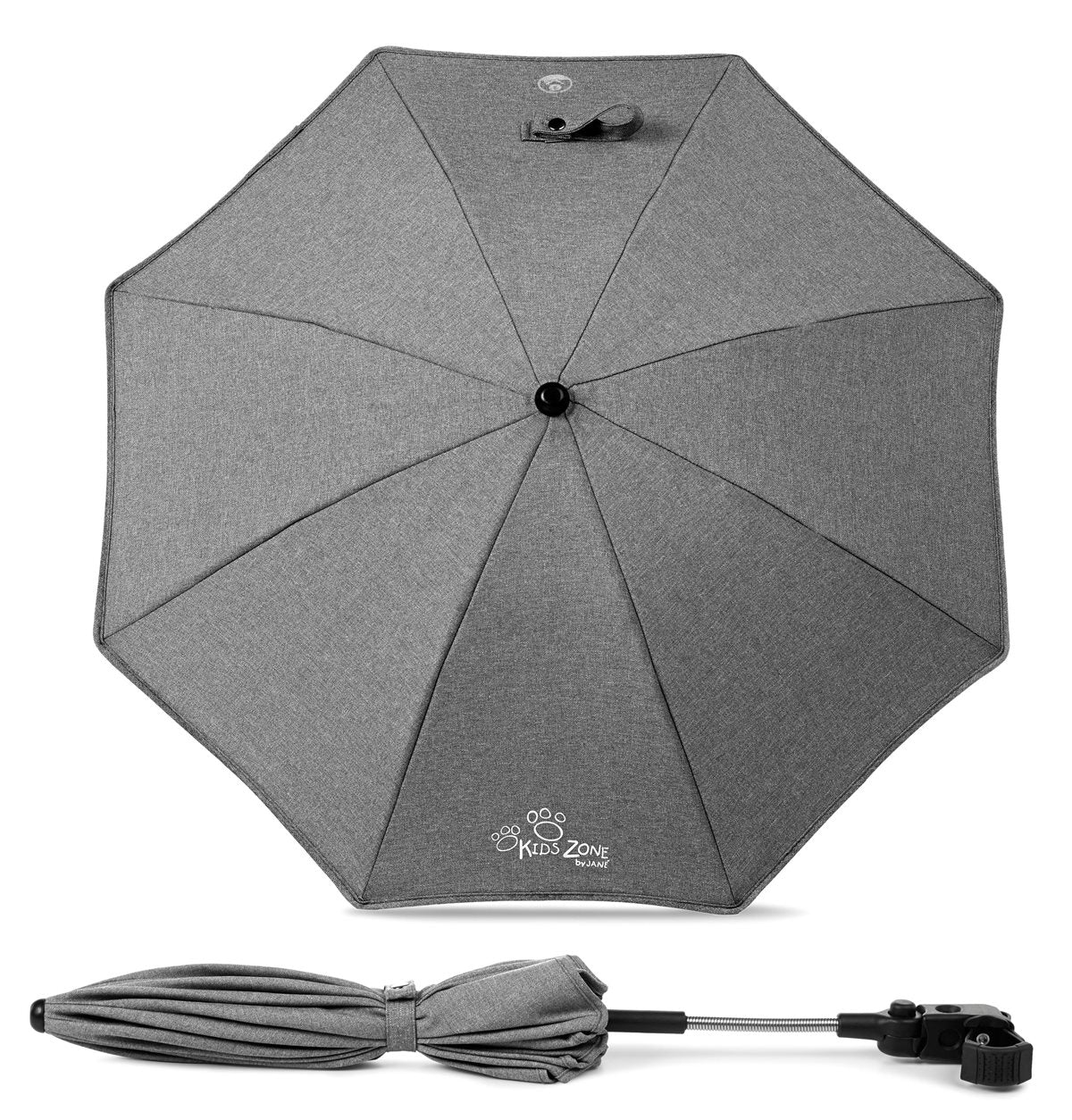 Anti‑UV Sun Parasol with Universal Flex Clamp to fit Strollers, Prams & Pushchairs