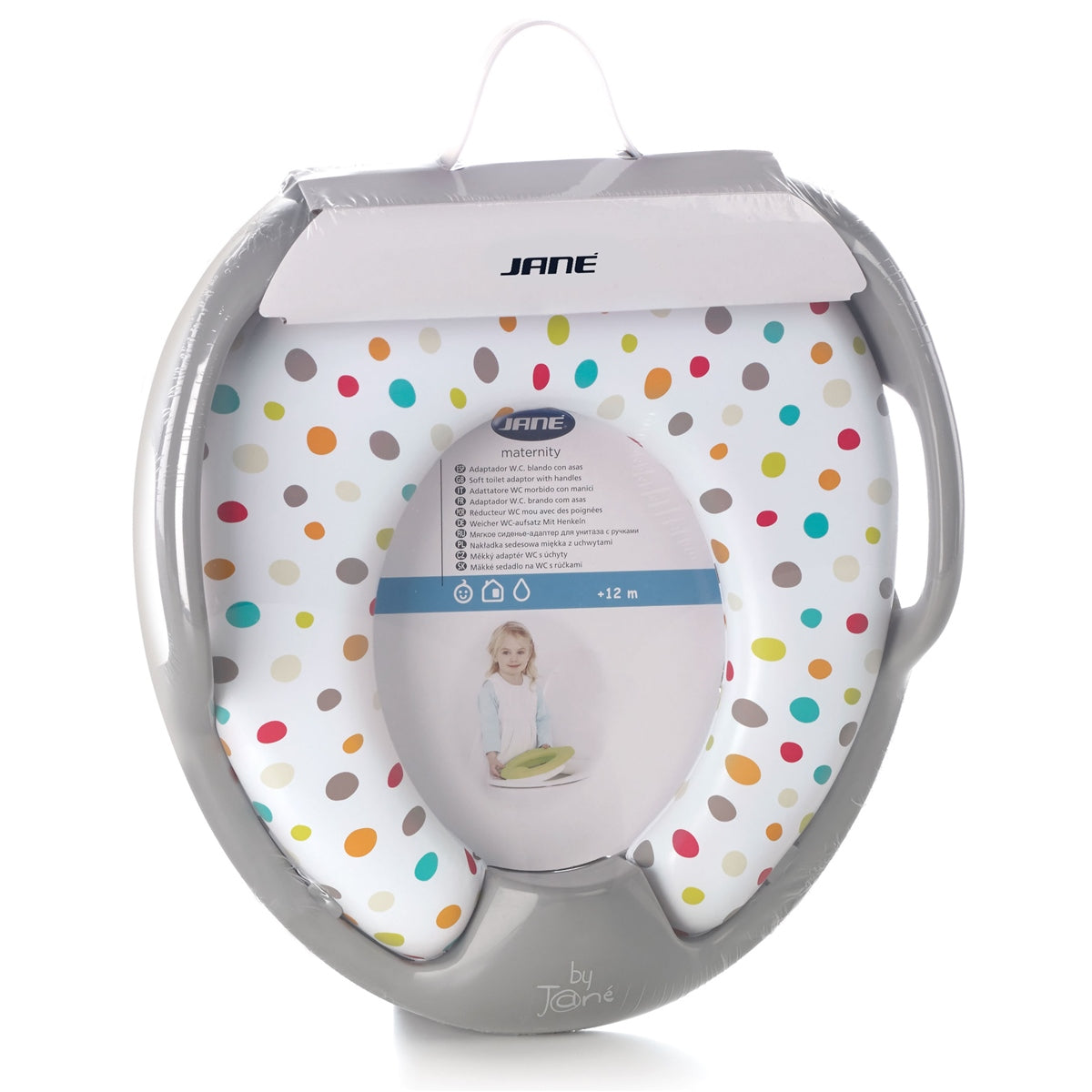 Jane Soft Toilet Adaptor with handle grips