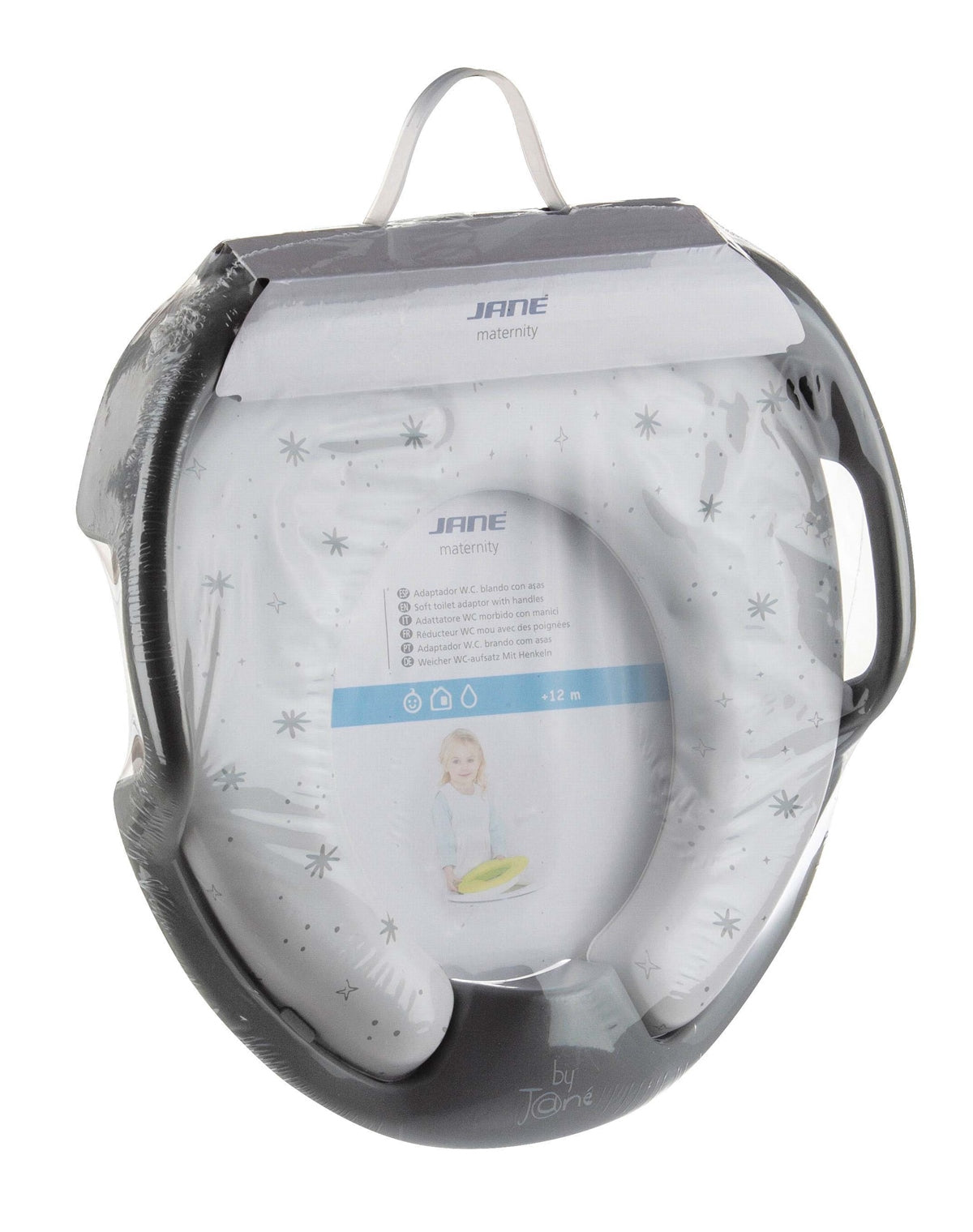 Jane Soft Toilet Adaptor with handle grips