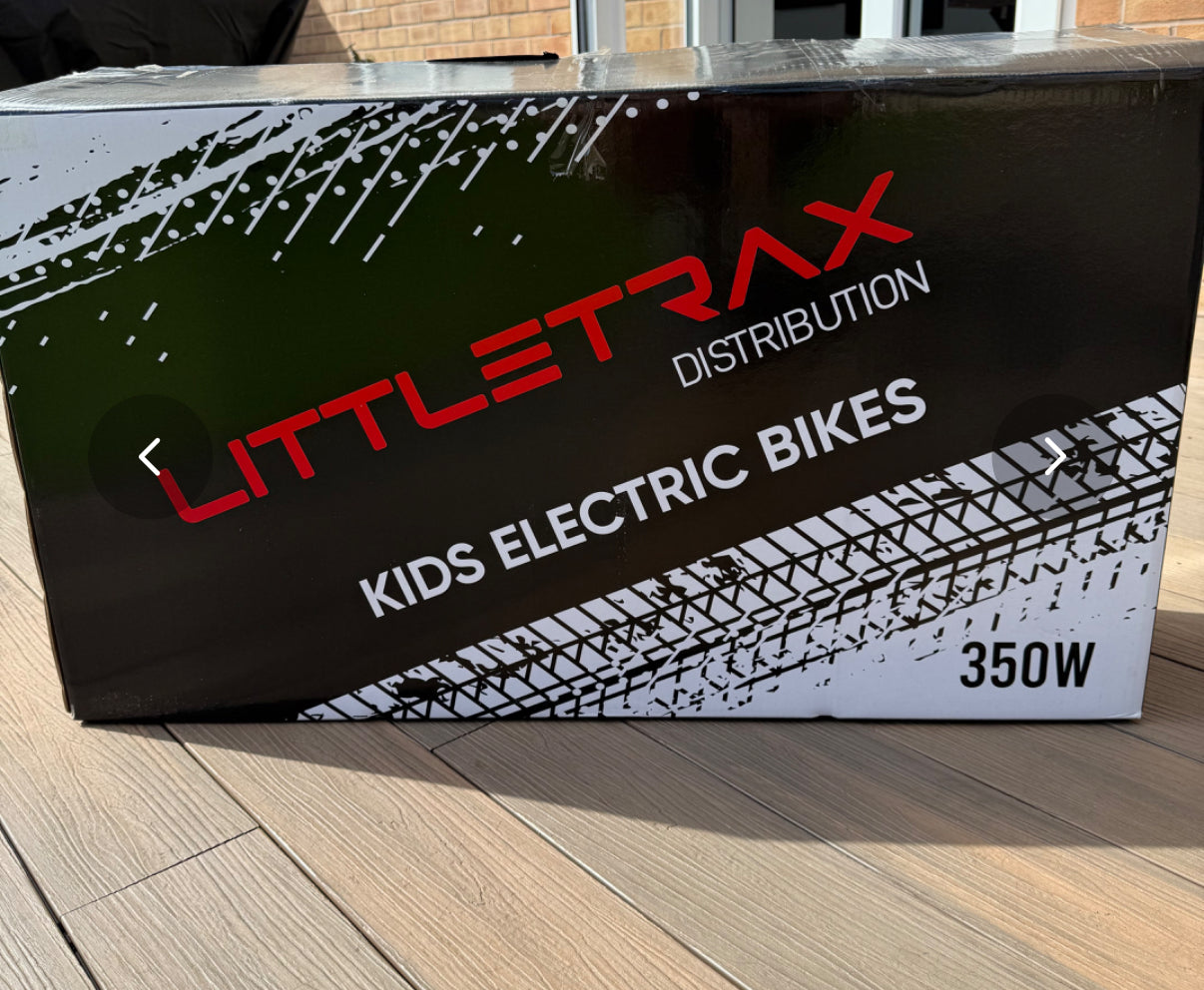 Littletrax 350W Kids Electric Bike – Ages 3 to 12+ ride on monkey bike