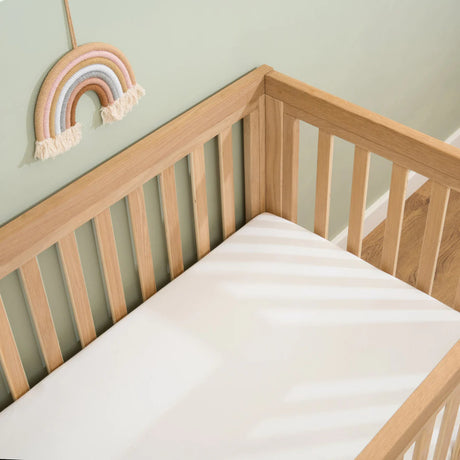 Jersey Cotton Fitted Sheets to fit Cots 120 x 60 cm - 2 Pack