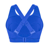 Nursing Sports Bra for Larger Cup Sizes - Freyja (G-J Cup) Electric Blue