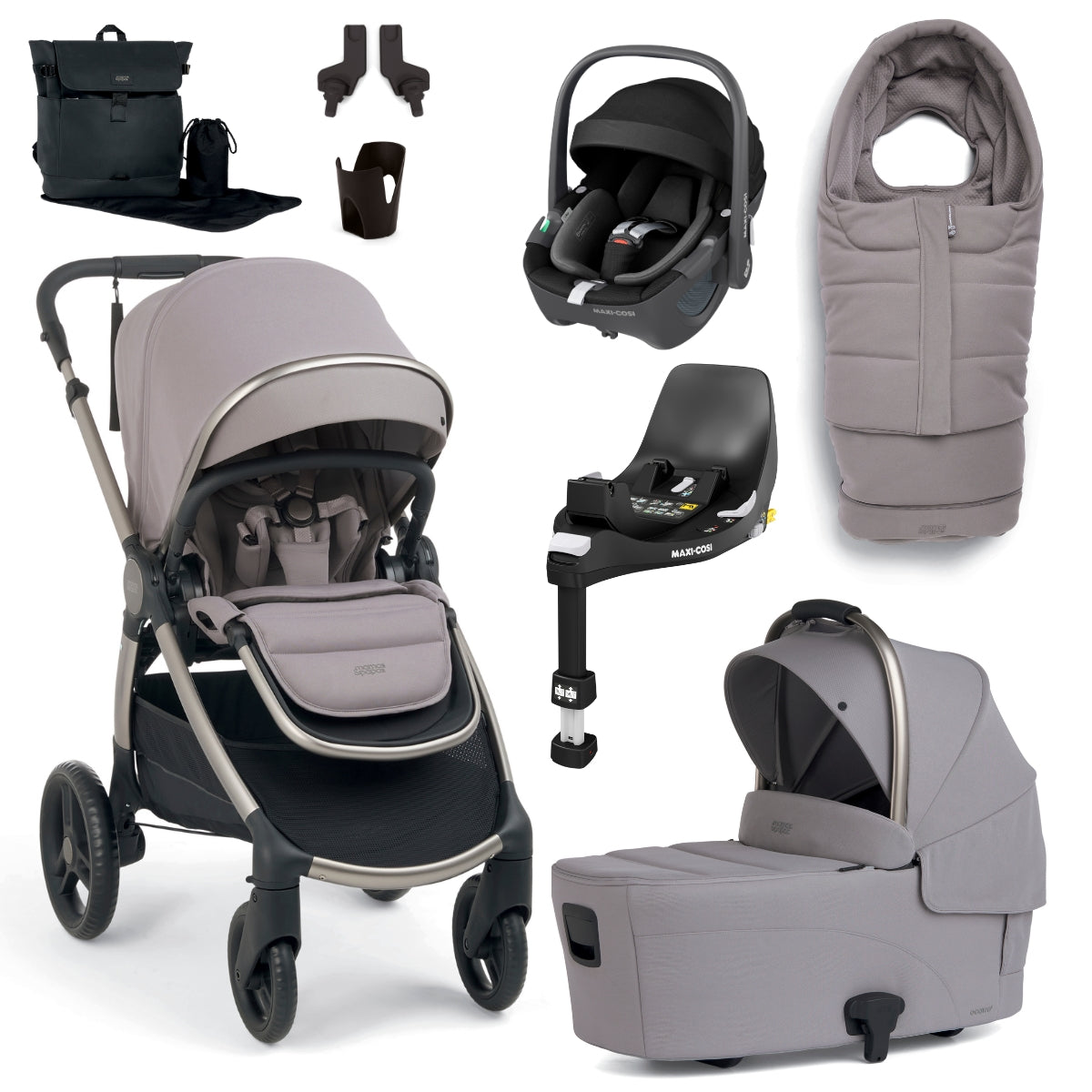 Mamas & Papas Ocarro² Travel System Bundle with Pebble 360