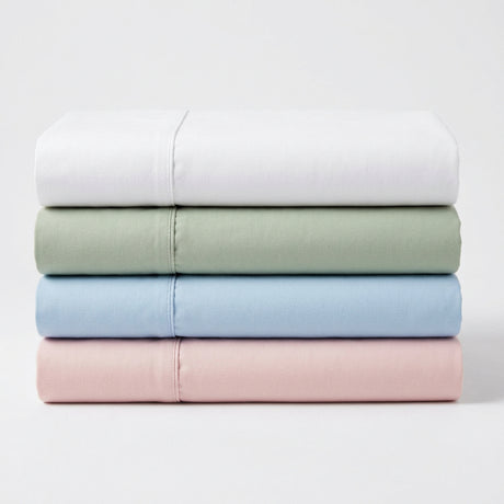 Giggle Baby Organic Pram & Crib Fitted Sheets 2 Pack – Cream (73 x 30cm)