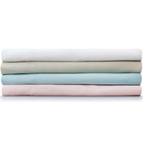 Giggle Baby - 2 Pack Organic large pram/Crib sheets to fit mattress: up to 95cm x 40cm. Cream.