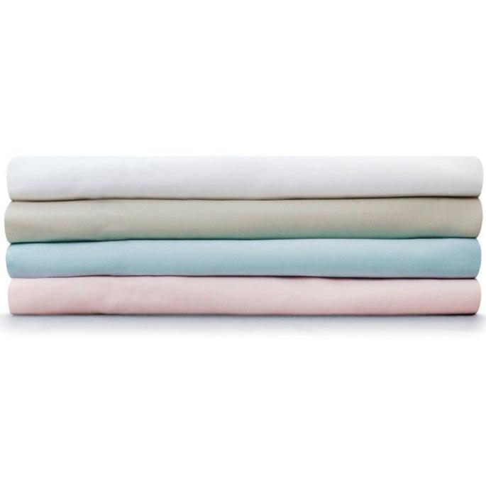 Giggle Baby - 2 Pack Organic large pram/Crib sheets To fit mattress: up to 95cm x 40cm. Pink.