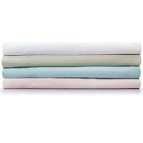 Giggle Baby - 2 Pack Organic Small travel cot sheets. Approx. 95cm x 65cm. White.