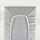 Giggle Baby - 2 Pack Organic Cot. To fit mattress: approx. 120cm x 60cm. Grey.