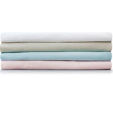 Giggle Baby - 2 Pack Organic Cot bed sheets. To fit mattress: approx. 140cm x 70cm. Pink.