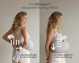 bbhugme Nursing Pillow Grey Melange