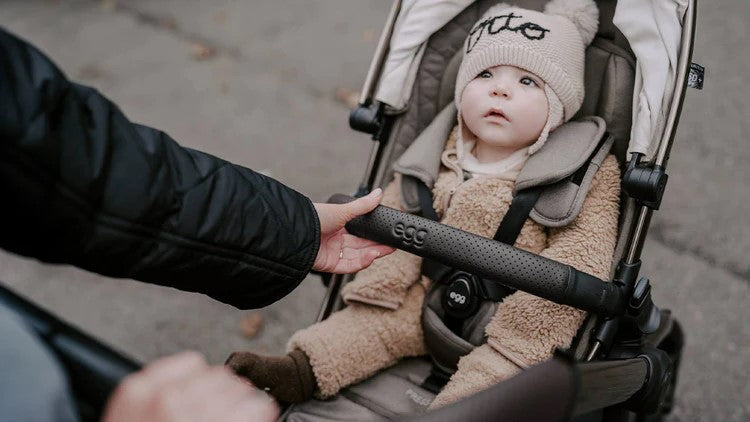 Egg3 Stroller - Houndstooth Almond