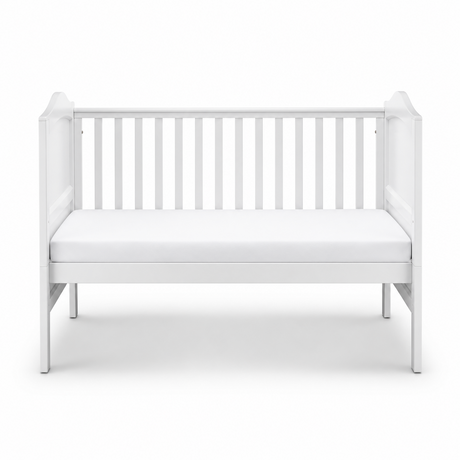 Clara Deluxe Cot Bed - White
