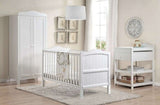 Babylo Ella - cot bed White (22mm ends)