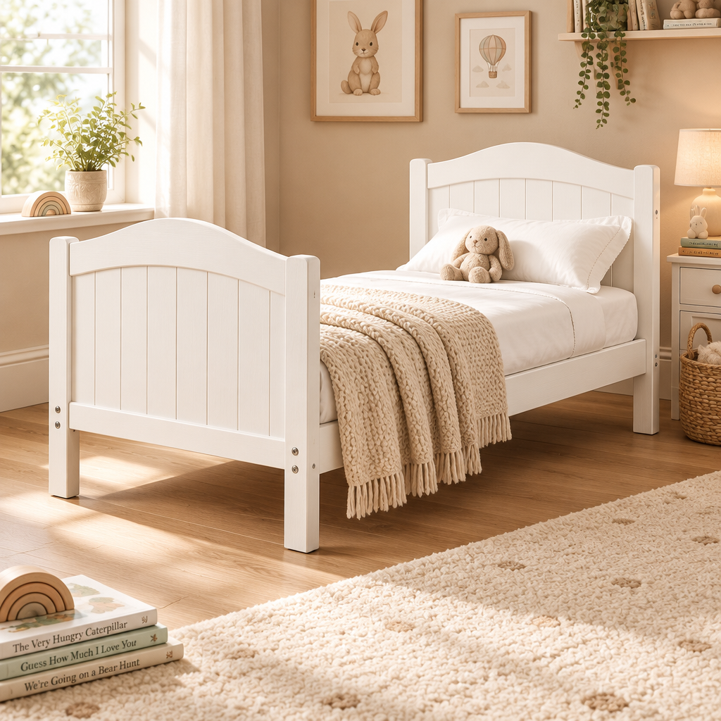 Ella Cot Bed - White