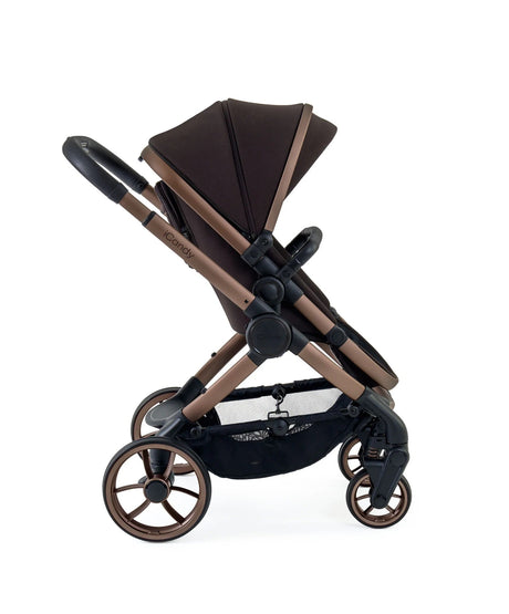iCandy Peach 7 Complete Luxury Single to Double Pushchair & Travel System Bundle, Pecan