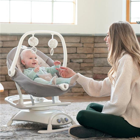 Joie Sansa 2in1 Baby Swing & Rocker, Cosmo Tan