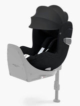 Cybex Sirona T Plus - i-Size Sepia Black with canopy