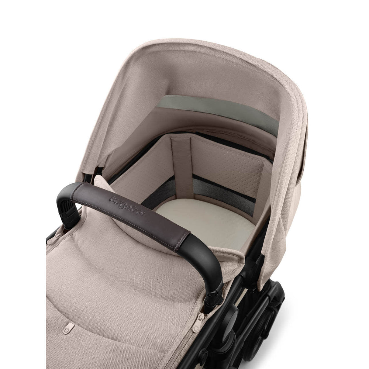 Bugaboo Fox 5 Renew Complete Black/Desert Taupe Melange-Desert Taupe Melange