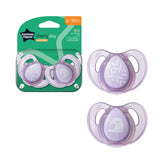 Tommee Tippee 6-18M Cherry day soothers 2 pk