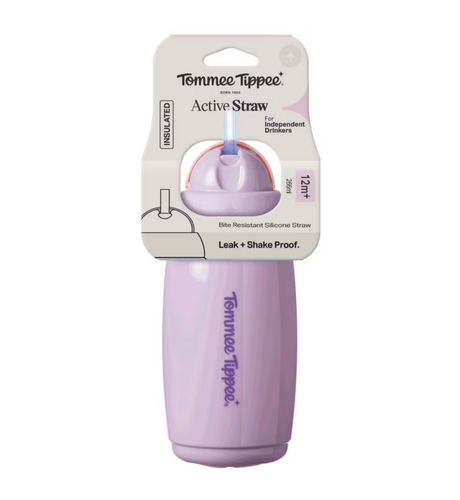 Tommee Tippee Insulated Straw Cup 266ml 12m+
