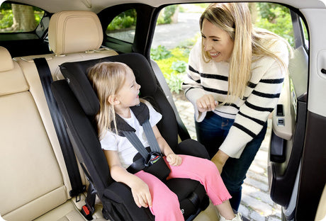 Joie Fortifi R129 Car Seat 76-145cm 15 Months-12 Years - Shale