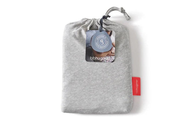 bbhugme Nursing Pillow cover Grey Melange