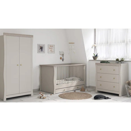 Celeste Dresser with Changer - Cashmere/Gray Ash