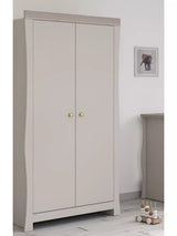 Celeste Wardrobe 2-door Cashmere/Gray ash