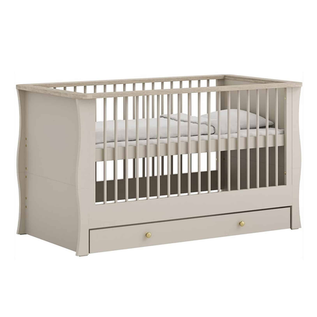 Celeste 2-Piece Nursery Furniture Set – Cashmere/Grey Ash