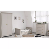 Celeste 2-Piece Nursery Furniture Set – Cashmere/Grey Ash