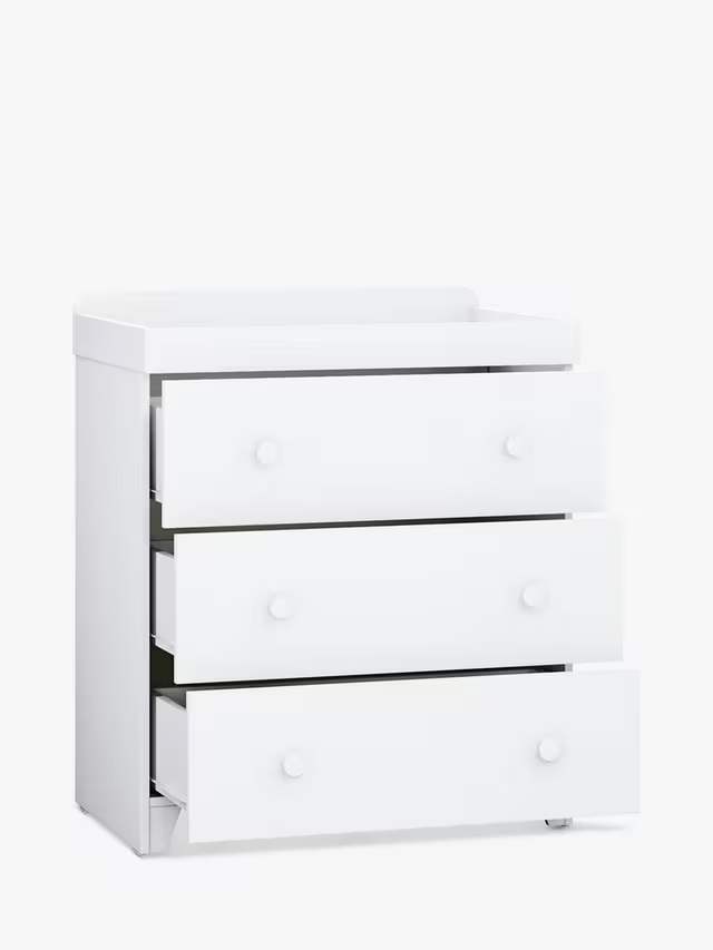 Classic 2-Piece Nursery Furniture Set – White