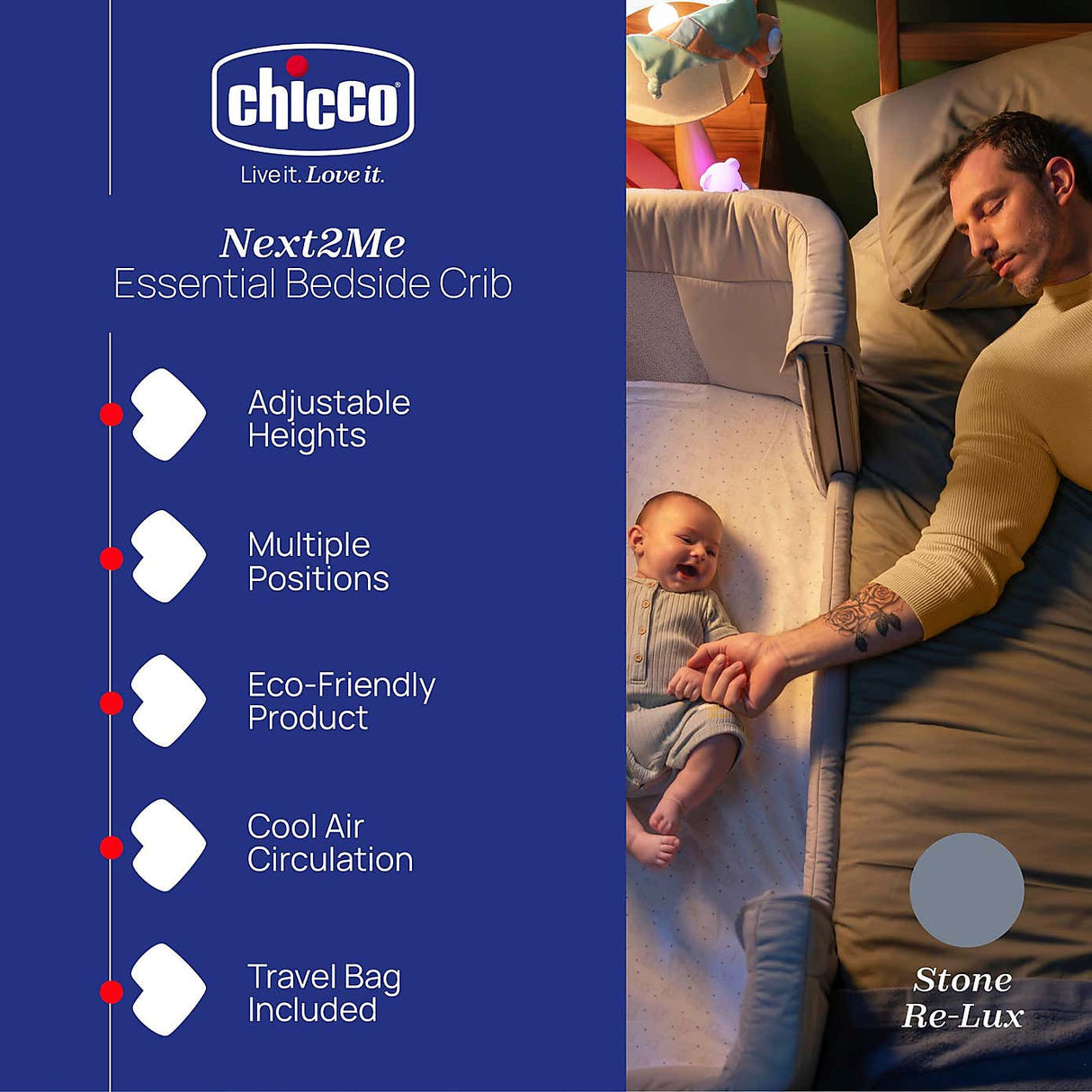 Chicco Next2Me Bedside Crib