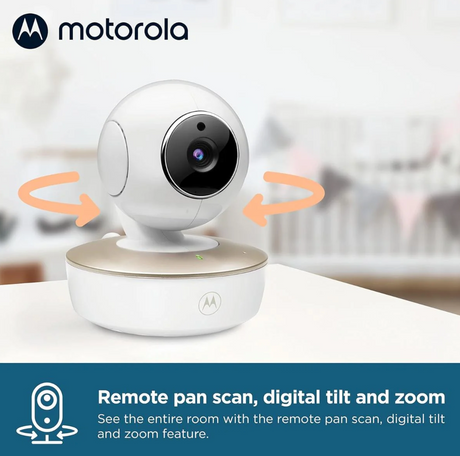 Motorola VM50G 5" Video Baby Monitor with Remote Pan/Tilt