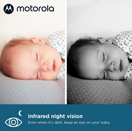 Motorola VM50G 5" Video Baby Monitor with Remote Pan/Tilt