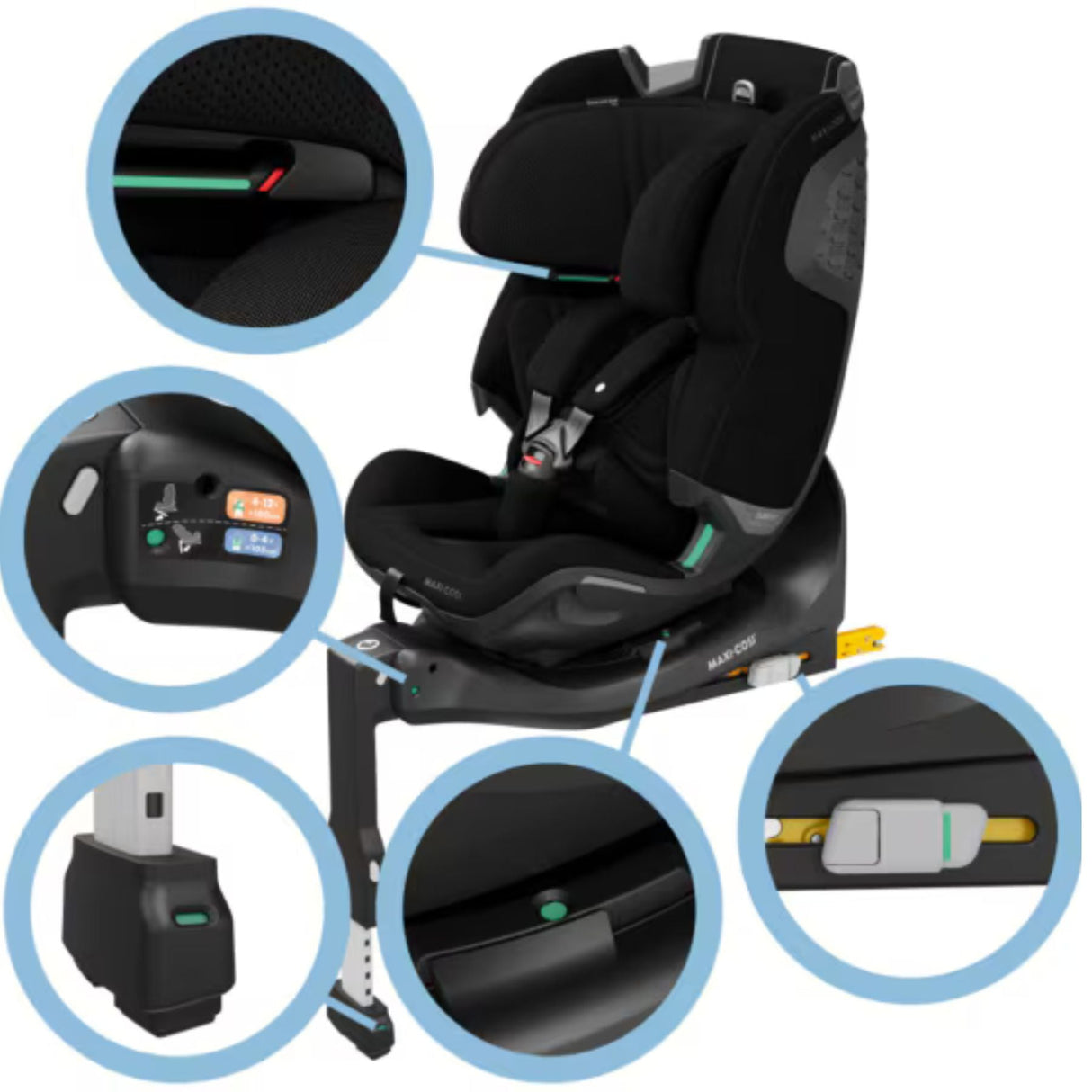 Maxi Cosi Emerald 360 Pro Authentic Black
