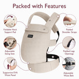 Momcozy Baby Carrier Cotton Khaki