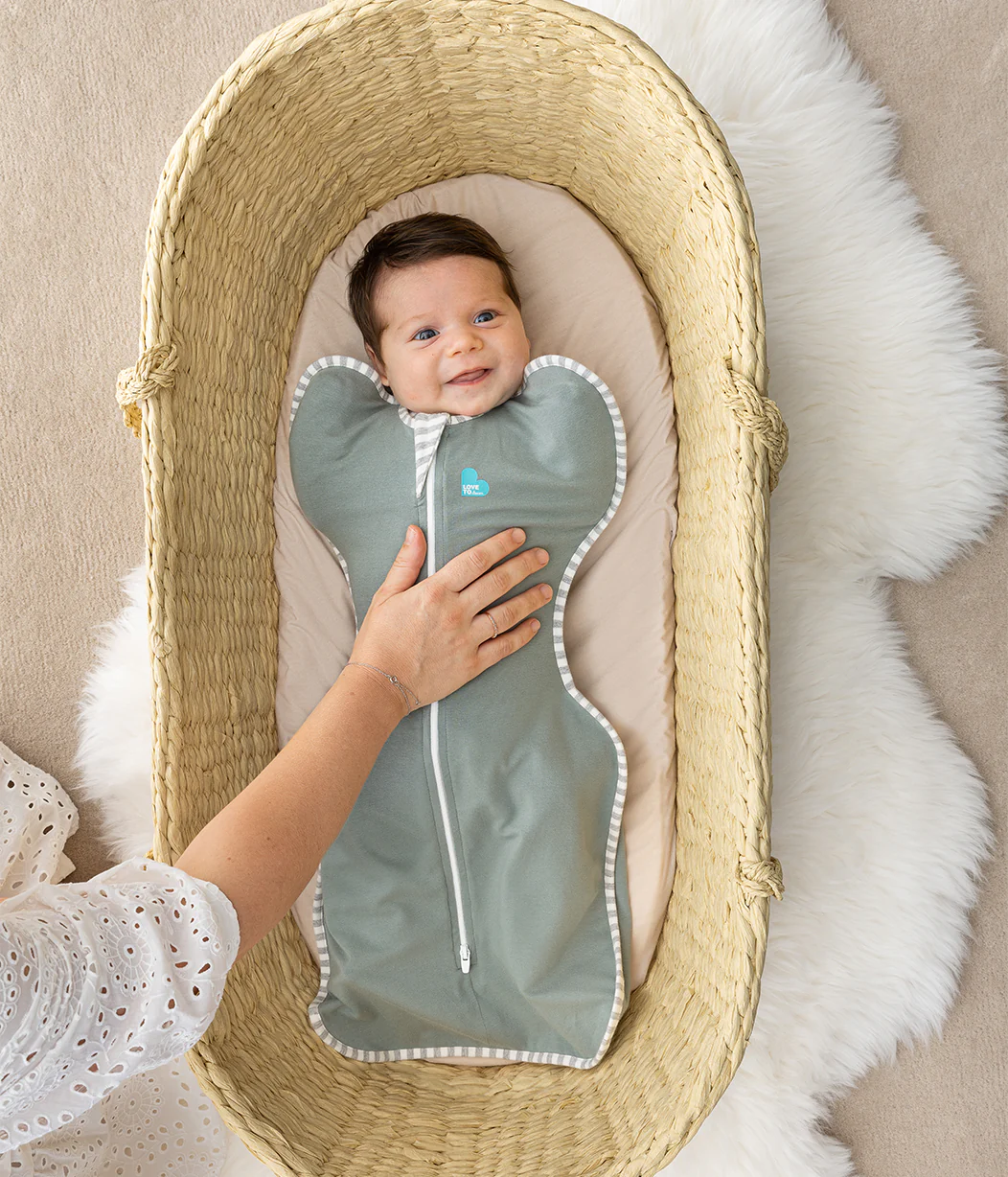 Love To Dream Swaddle Up Small (8-13lbs) 1.0TOG Deep Olive