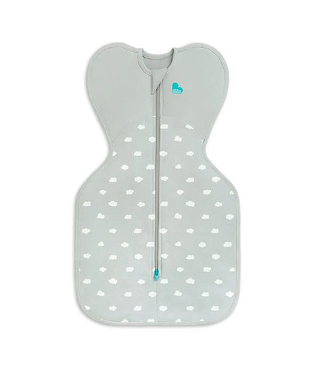 Love To Dream Swaddle Up Medium (13-19lbs) 1.5TOG Light Olive Mini Cloud