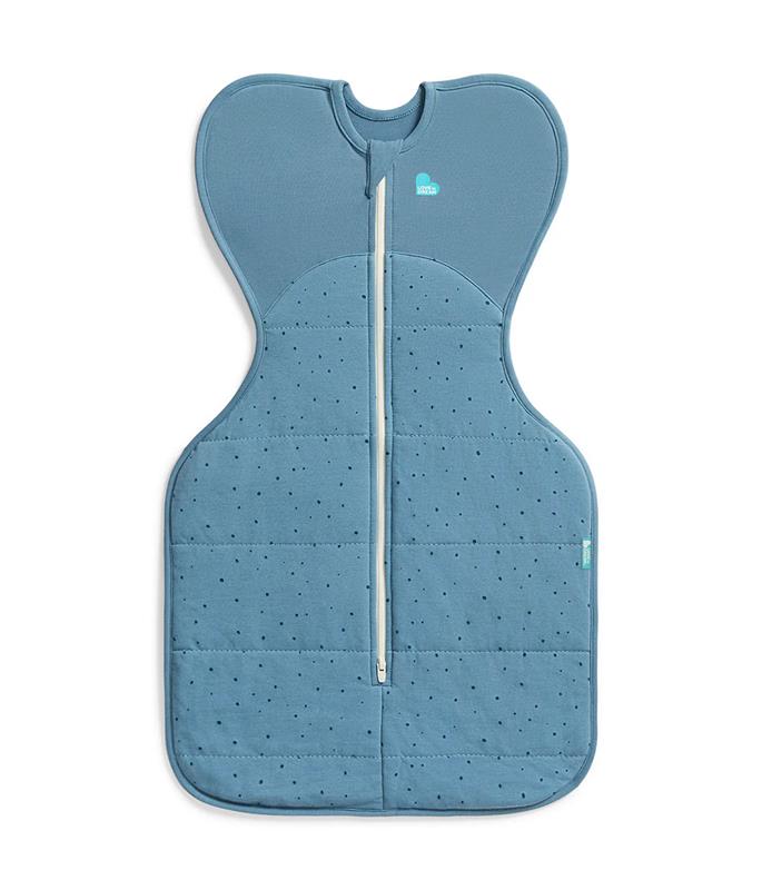 Love To Dream Swaddle Up Small (8-13lbs) 2.5TOG Storm Blue Pebbles