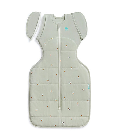 Love To Dream Swaddle Up Transition Bag Medium (13-19lbs) 2.5TOG Olive Bees