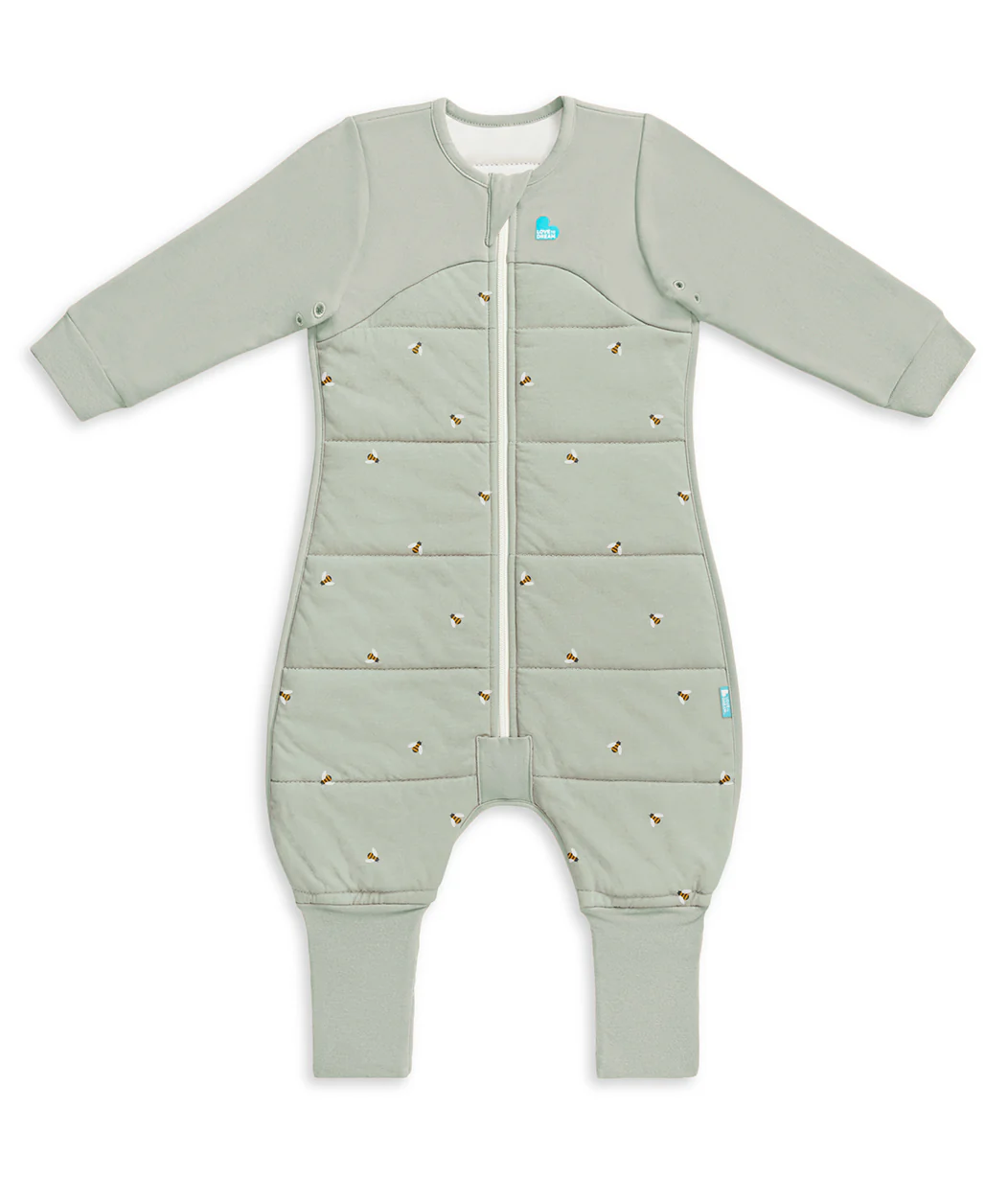Love To Dream Sleep Suit 24-36m 2.5TOG Bees Olive