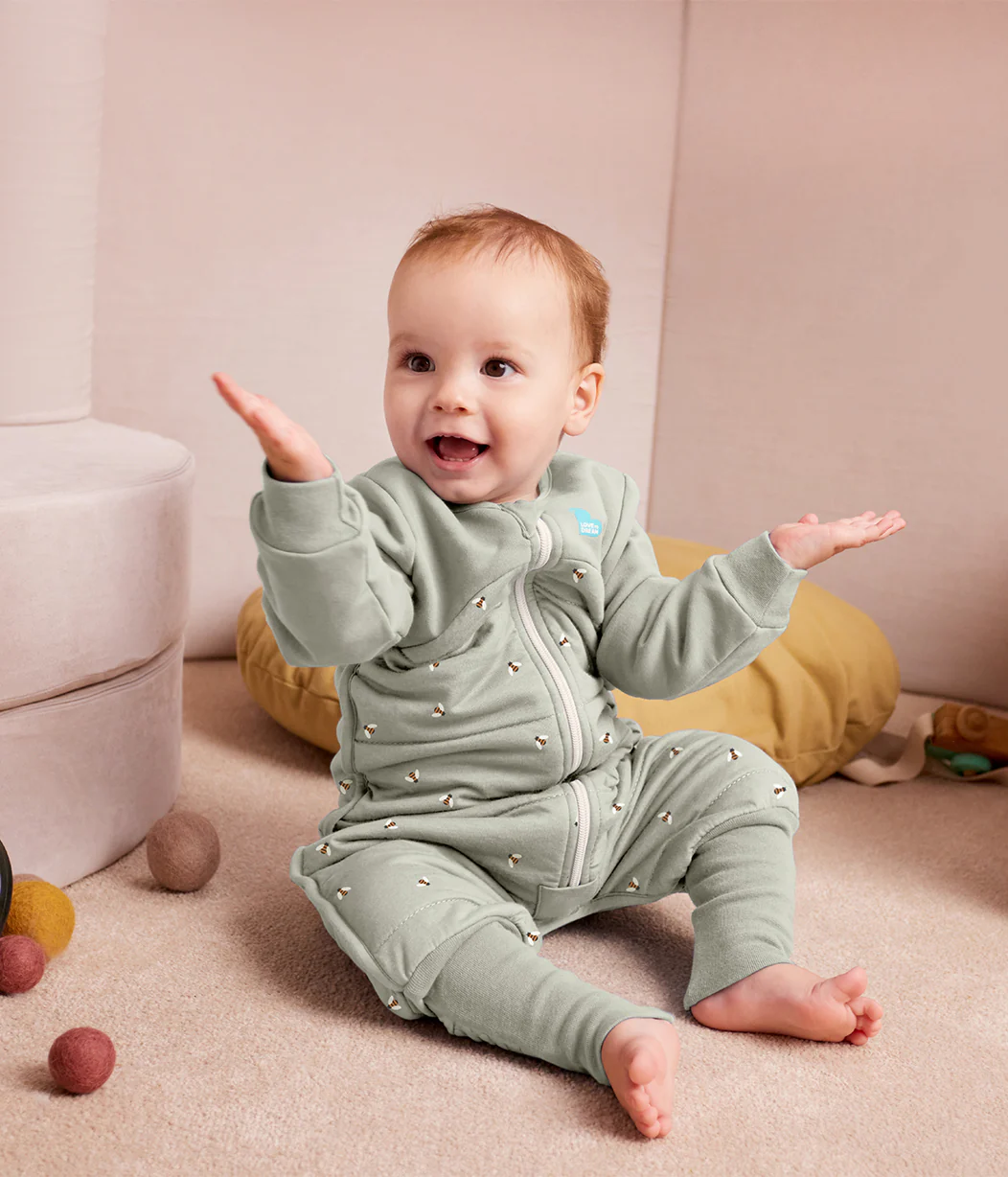 Love To Dream Sleep Suit 24-36m 2.5TOG Bees Olive
