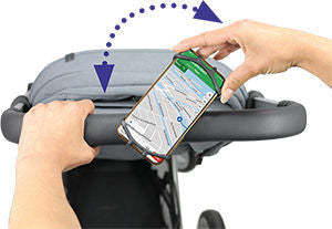 Dooky Universal phone holder Black