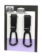 Dooky Buggy Hook Small 2pcs Black