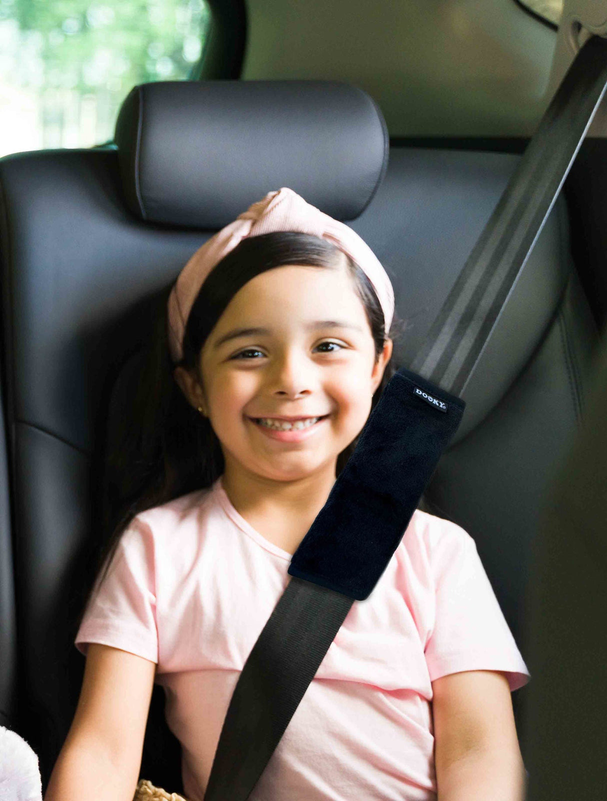 Dooky Large Seatbelt Pad black