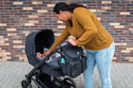 Dooky Diaper Backpack 2 in 1 Black