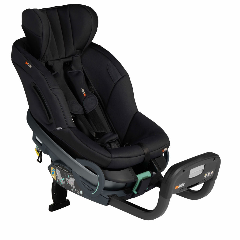 BeSafe Stretch² Rear-Facing Car Seat 6m–7y Fresh Black Cab