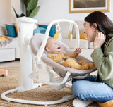 Joie Whimsy Wind Up Swing Almond