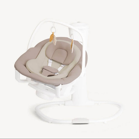 Joie Whimsy Wind-Up 2-In-1 Baby Swing & Rocker, Almond
